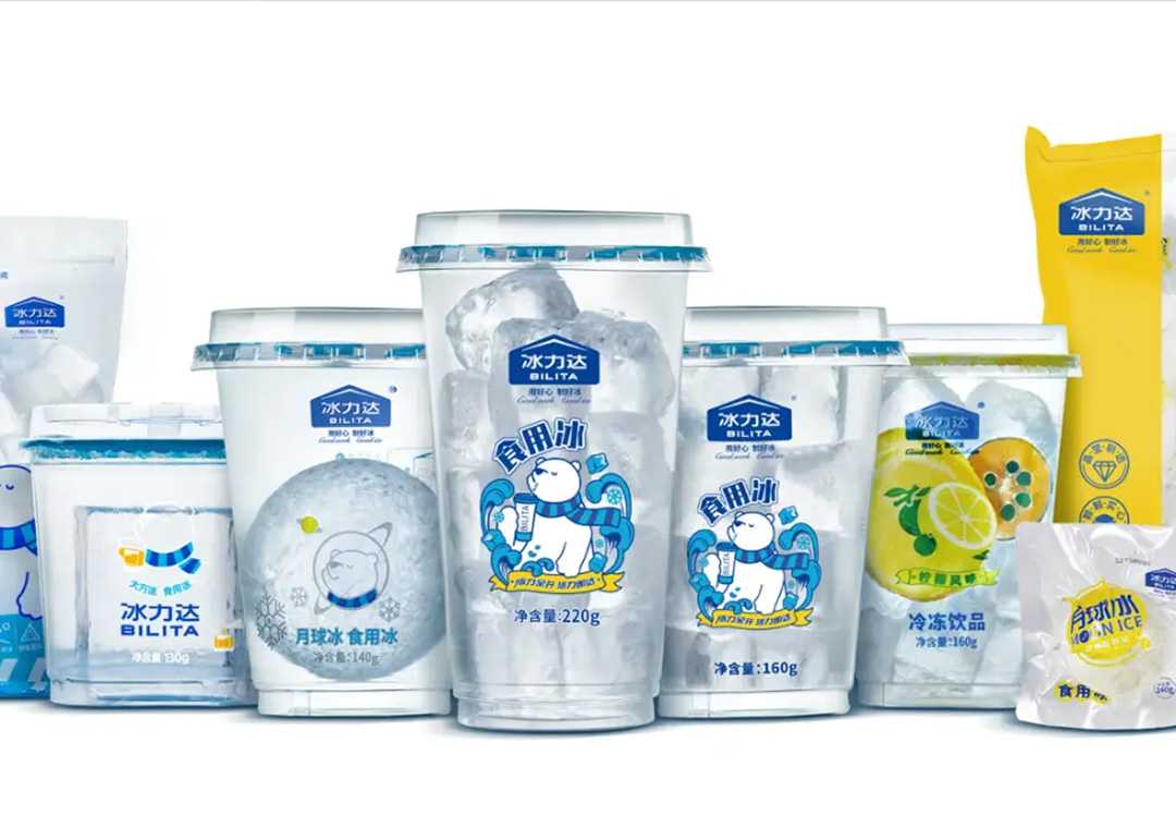 一条冰杯灌装线，解决上杯、灌装、封口、出杯全流程